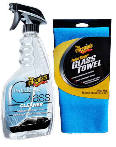 CLARITY GLASS Paket från Meguiar's | Cleaner med duk