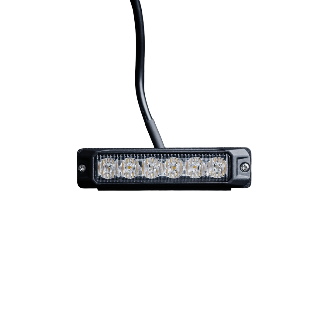 Luxtar OptiFlux | Warning Light | Amber 6 LED