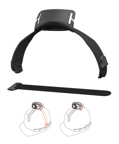 Ledlenser Helmet Mount Top MH & iH Black ONE