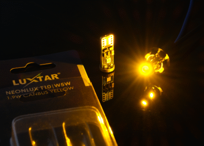 Luxtar NeonLux | T10 W5W | Canbus | Yellow