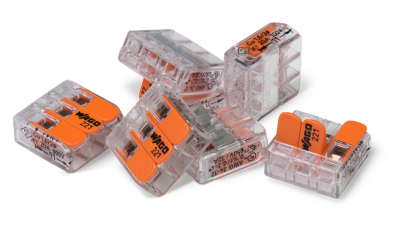 Wago 221-413 Splicing connector with levers | 3-conductor 100-P