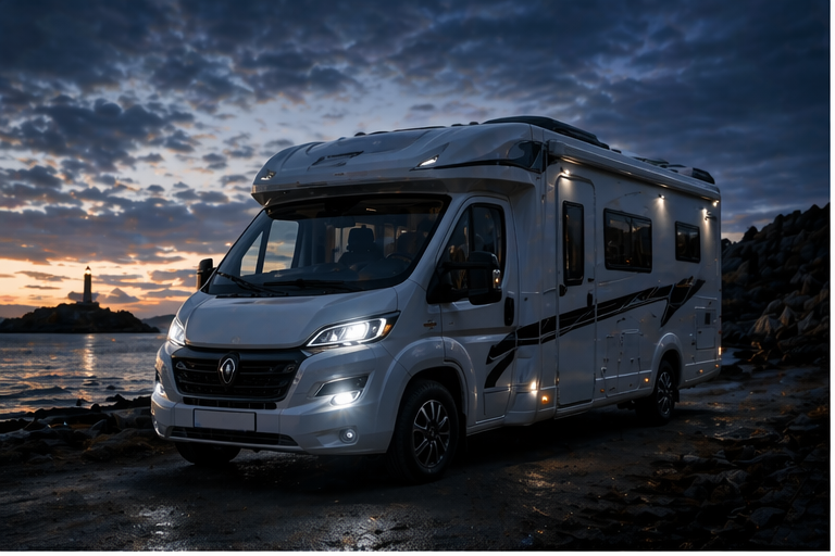 LED-belysning för husbil och husvagn