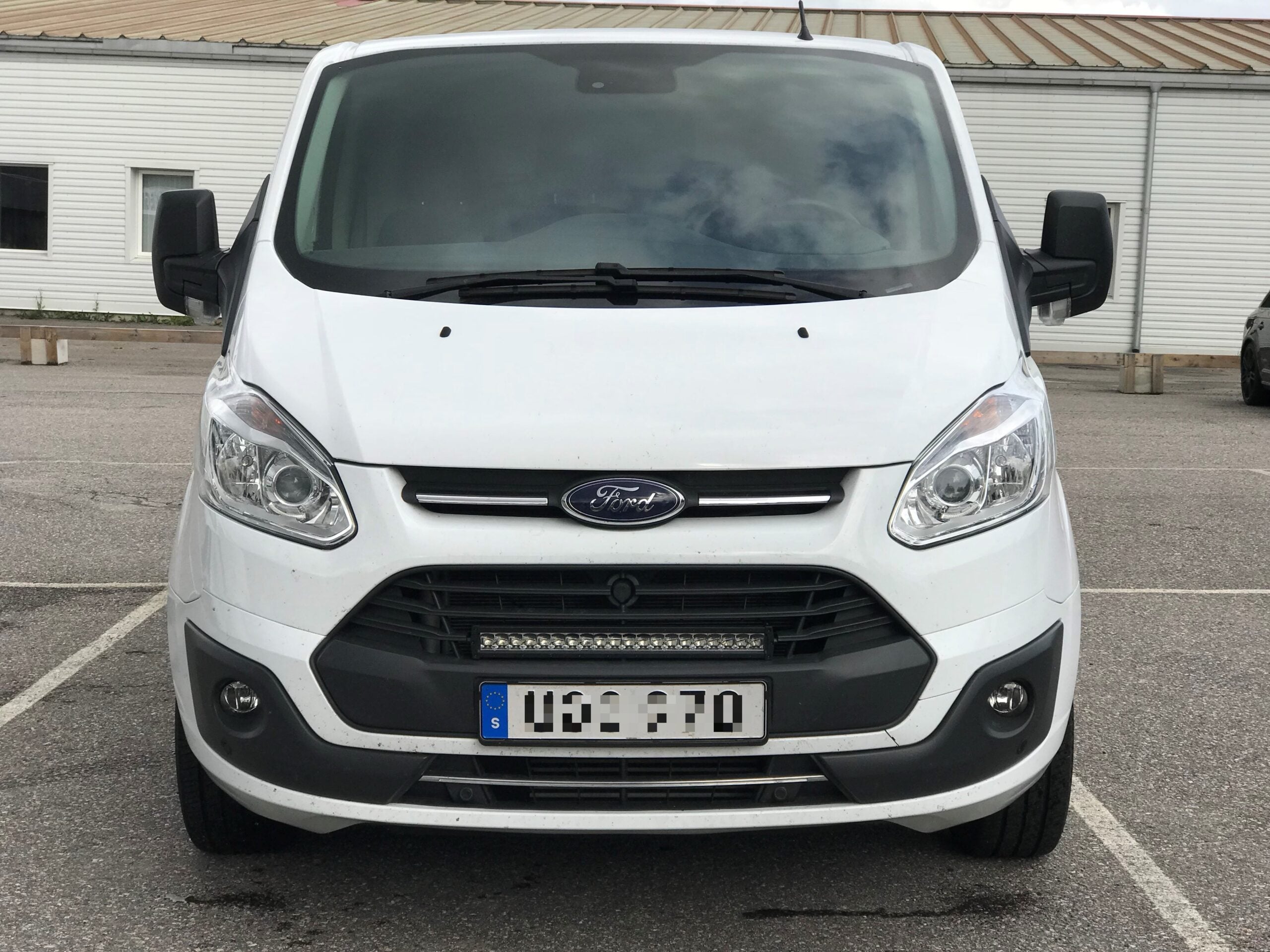 Ford Transit med Luxtar X20