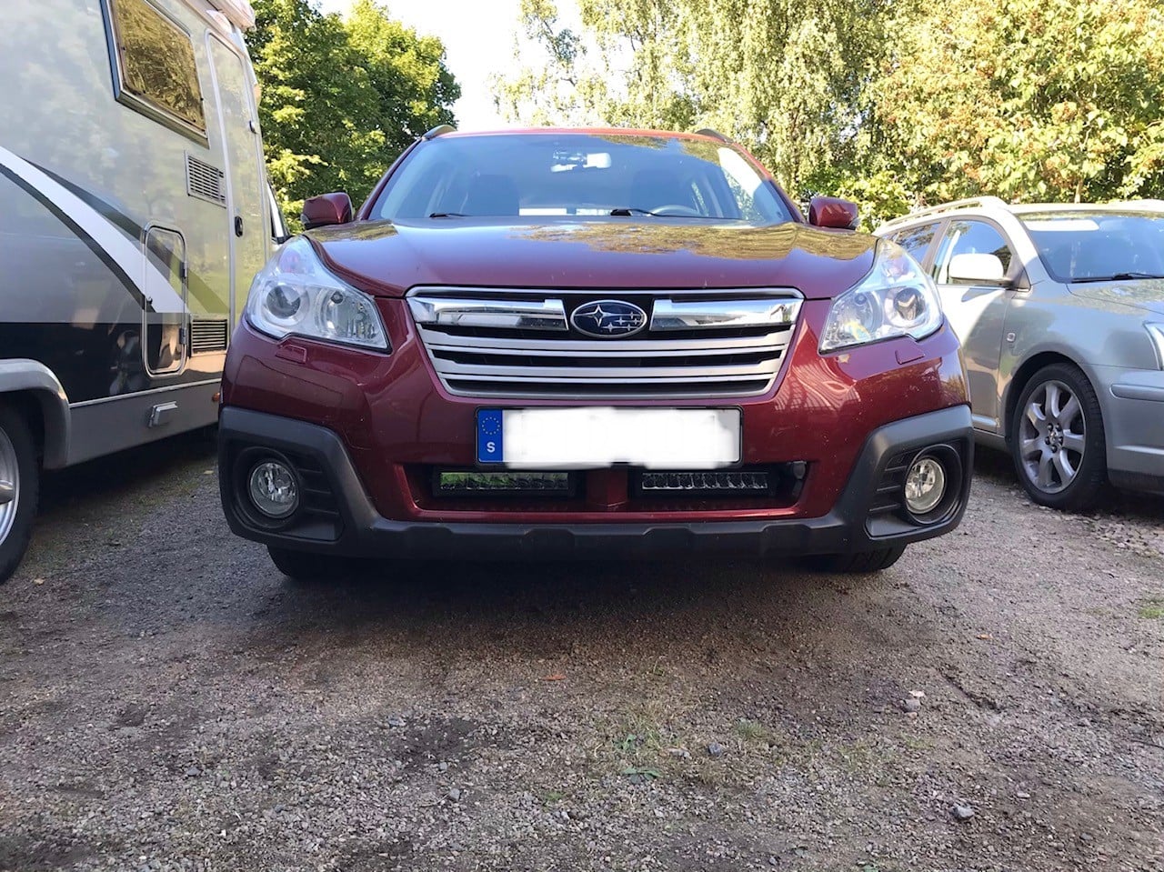 Subaru Outback med Luxtar X10