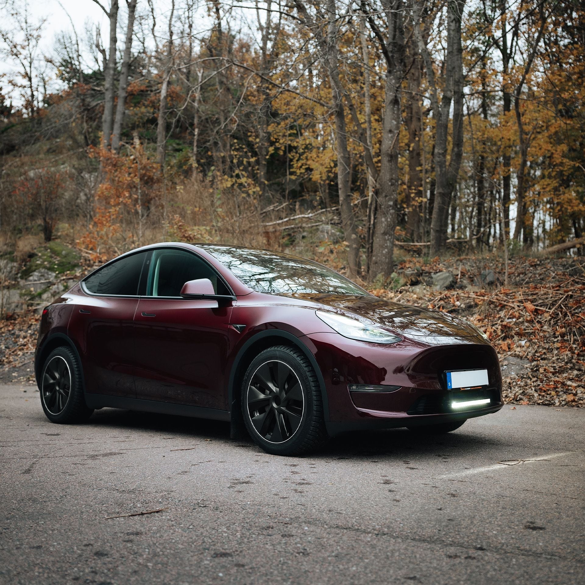 Tesla Model Y med Luxtar Twilight