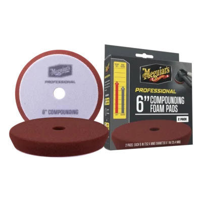 Meguiar’s Professional Compound Foam Pads 6