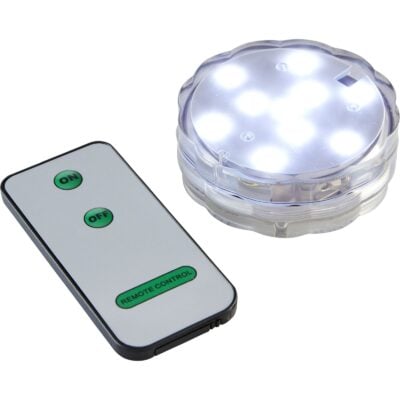 Star Trading - LED Ljus Water Candle - 2.5cm - Transparent