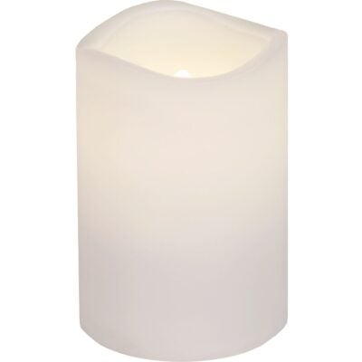Star Trading - LED Blockljus Paul - 11.5cm - Vit