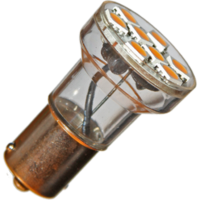 BA15s 12V/24V 1.3W spot LED