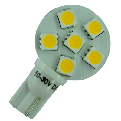 T10 12V/24V 1W LED