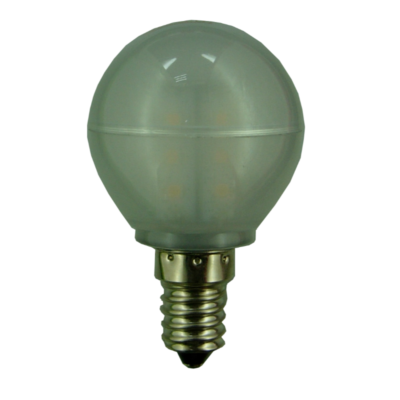 E14 12V/24V 2.5W Frostat glas LED