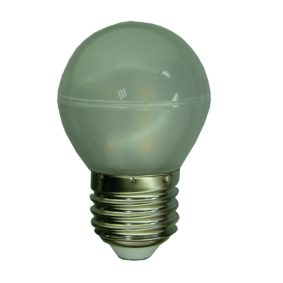 E27 12V/24V 2.5W Frostat glas LED