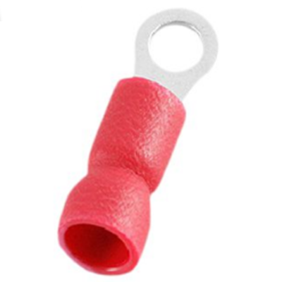 Ringkabelsko Röd 5.3mm #10 1.5mm2 - 10 st