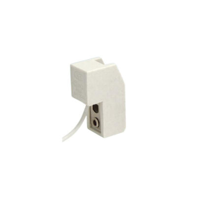 Lampsockel R7s 6A 250V Keramisk Vit