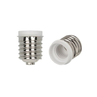 Adapter / lampsockel E40/E27 Plast