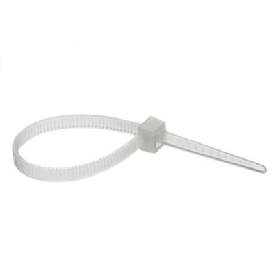 Kabelbinders 300 x 4,8 mm wit - 100 stuks