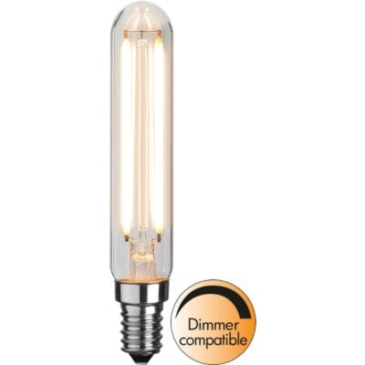 LED-lampa E14 T20 Clear - 2.0w - 2700K - Dimbar