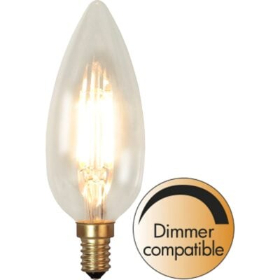 LED-lampa E14 C45 Soft Glow - 3.0w - 2200K - Dimbar