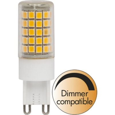 LED-lampa G9 Halo-LED - 4.7w - 2700K - Dimbar