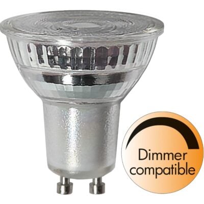 LED-lampa GU10 MR16 Spotlight Glass