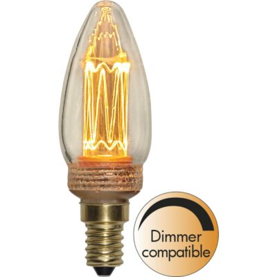LED-lampa E14 C35 New Generation Classic - 2.3w - 1800K - Dimbar