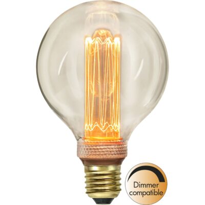 LED-lampa E27 G95 New Generation Classic - 2.5w - 1800K - Dimbar