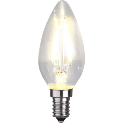 LED-lampa E14 C35 Clear - 2.0w - 2700K