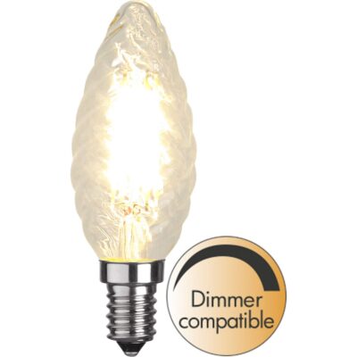 LED-lampa E14 TC35 Clear - 4.2w - 2700K - Dimbar