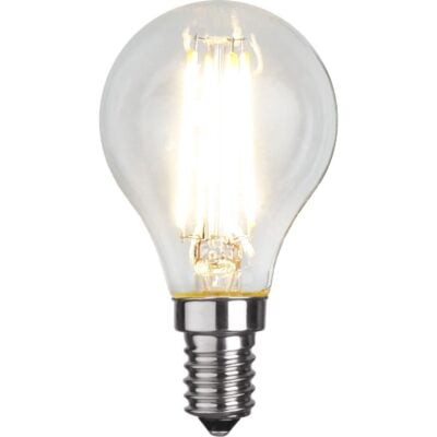 LED-lampa E14 P45 Clear - 4.0w - 2700K