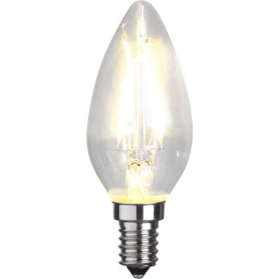 LED-lampa E14 C35 Clear - 1.5w - 2700K