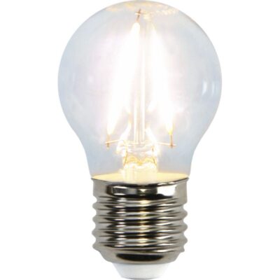 LED-lampa E27 G45 Clear - 1.5w - 2700K