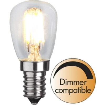 LED-lampa E14 ST26 Clear - 2.8w - 2700K - Dimbar