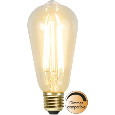 LED-lampa E27 ST64 Soft Glow - 3.6w - 2100K - Dimbar