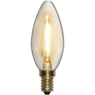 LED-lampa E14 C35 Soft Glow - 0.8w - 2100K