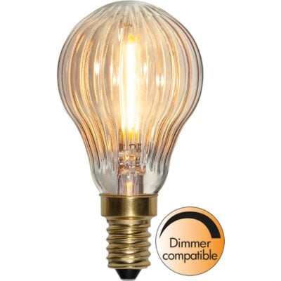 LED-lampa E14 P45 Soft Glow - 0.8w - 2200K - Dimbar