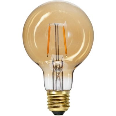 LED-lampa E27 G80 Plain Amber - 0.75w - 2000K