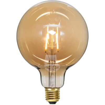 LED-lampa E27 G125 Plain Amber - 0.75w - 2000K