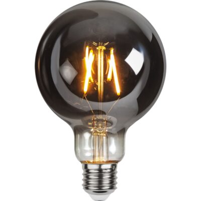 LED-lampa E27 G95 Plain Smoke - 1.8w - 2100K