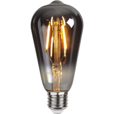 LED-lampa E27 ST64 Plain Smoke - 1.8w - 2100K