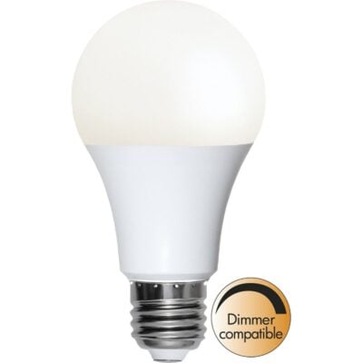 LED-lampa E27 A65 Opaque Basic RA90 - 13.8w - 2700K - Dimbar
