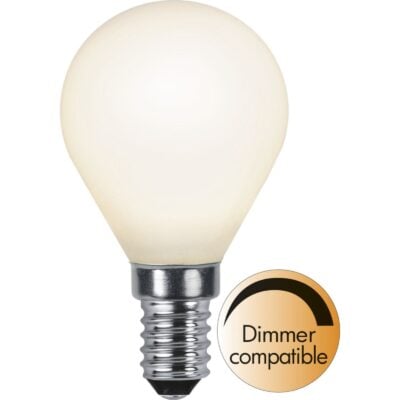 LED-lampa E14 P45 Opaque Filament RA90 - 5.0w - 2700K - Dimbar
