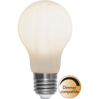 LED-lampa E27 A60 Opaque filament RA90 - 5.0w - 2700K - Dimbar