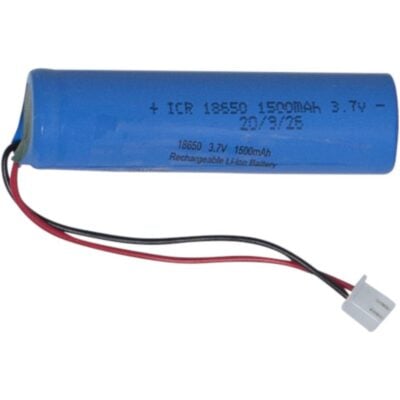 Star Trading - Solcellsbelysning - Batteri 18650 3,7V 1500mAh Li-ion JST-PH 2mm