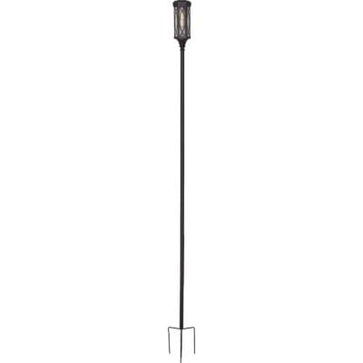 Star Trading - Solcellsbelysning - Solcellspollare Folke - Brun - 180cm
