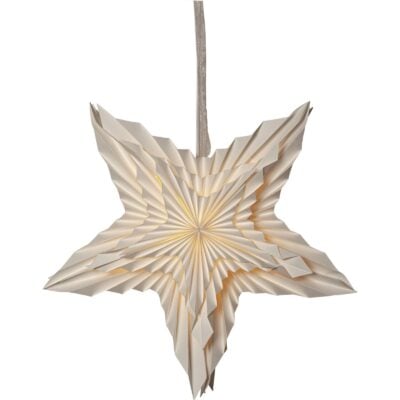 Pappersstjärna White Vit 50cm