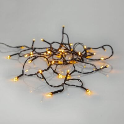 Lichtsnoer Goudkleurig Warm Wit - LED - 40 lichtbronnen - 280 cm