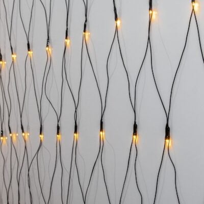 Lichtnet Goudkleurig Warm Wit - LED - 160 lichtbronnen - 200 cm