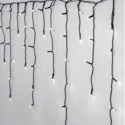 IJskristallenslinger Crispy Ice White - LED - 240 lichtbronnen - 590 cm
