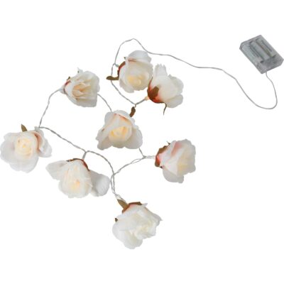 Roze LED-lichtslinger - 8 lichtbronnen - 175 cm