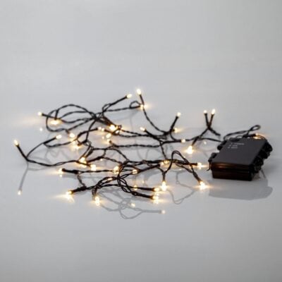 Akku LED-lichtslinger - 40 lichtbronnen - 280 cm